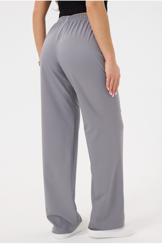 Брюки медицинские женские 483 (серый, вискоза)